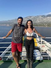 Ferry in Croatia